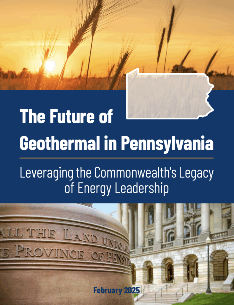 Future of Geothermal in Pennsylvania Report Cover